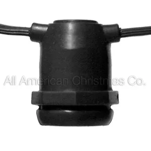 54' Commercial Light String - E-26 Molded Sockets