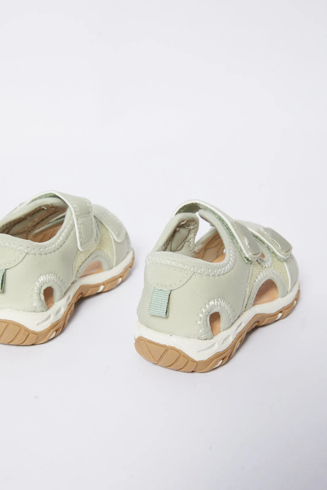 Baby Boys Green Casual Sandal