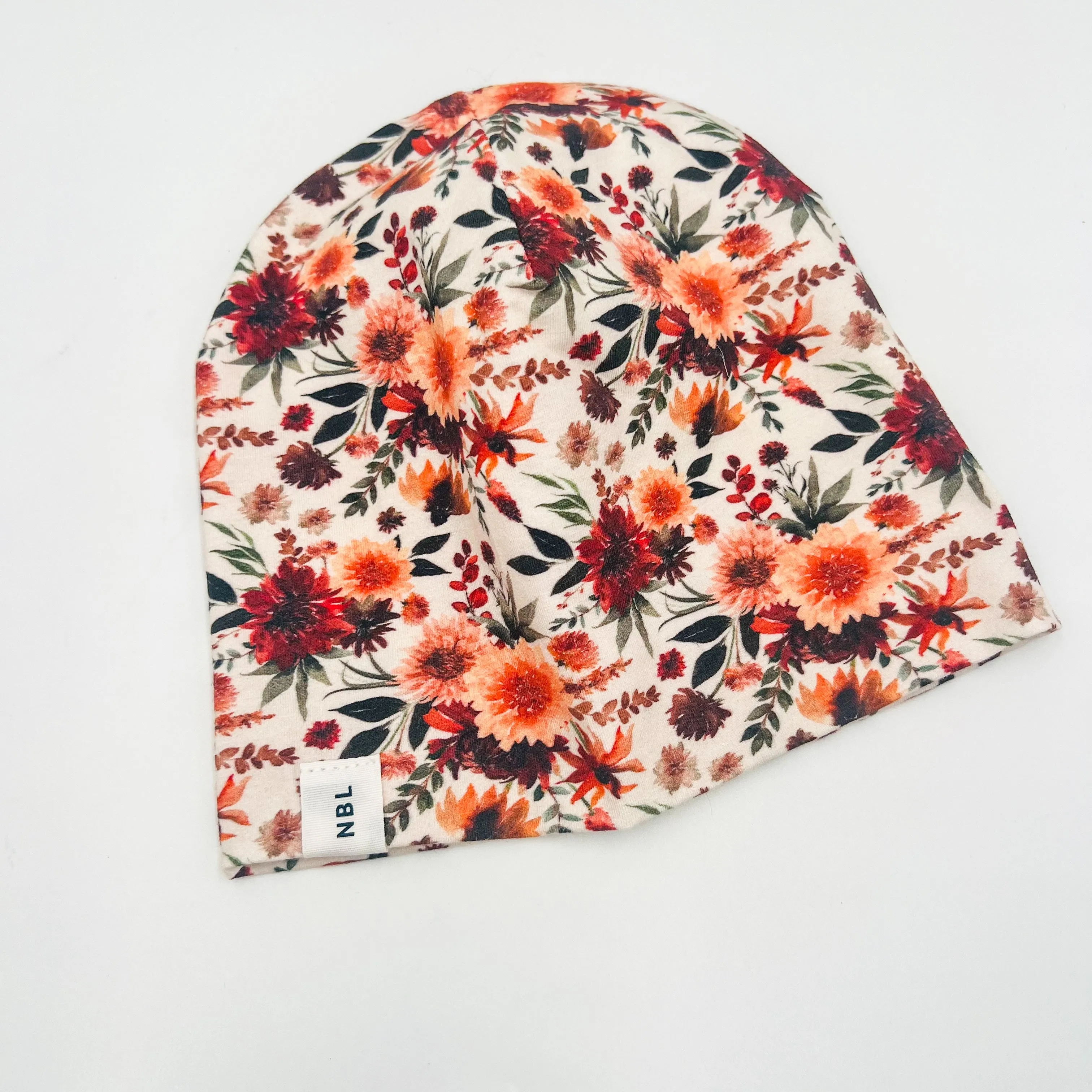 Beanie Hat (Wilder fall floral)