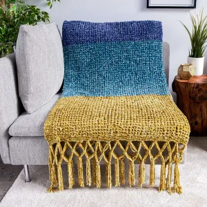 Bernat Knit Simple Texture Blanket