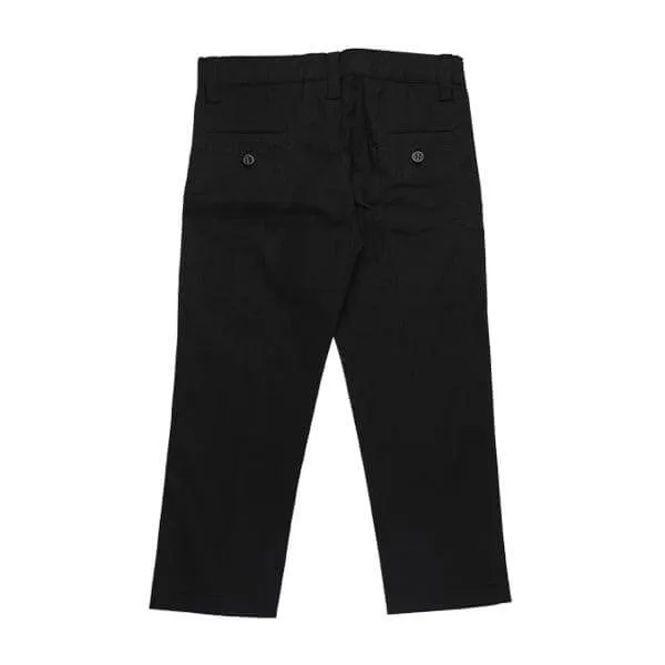 BLACK PLAIN TROUSER