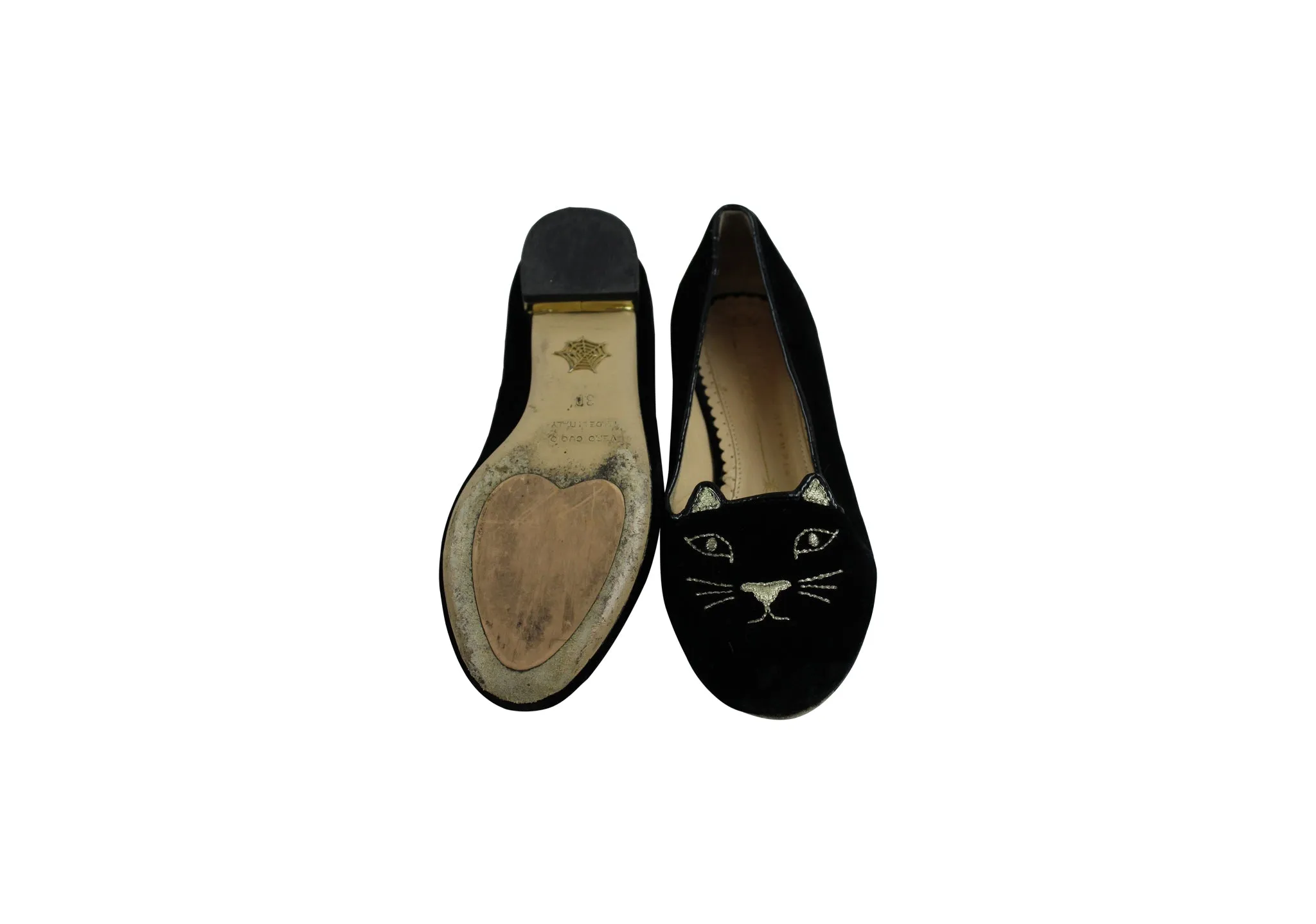 Charlotte Olympia,  Girls Ballet  Flats, Size 30