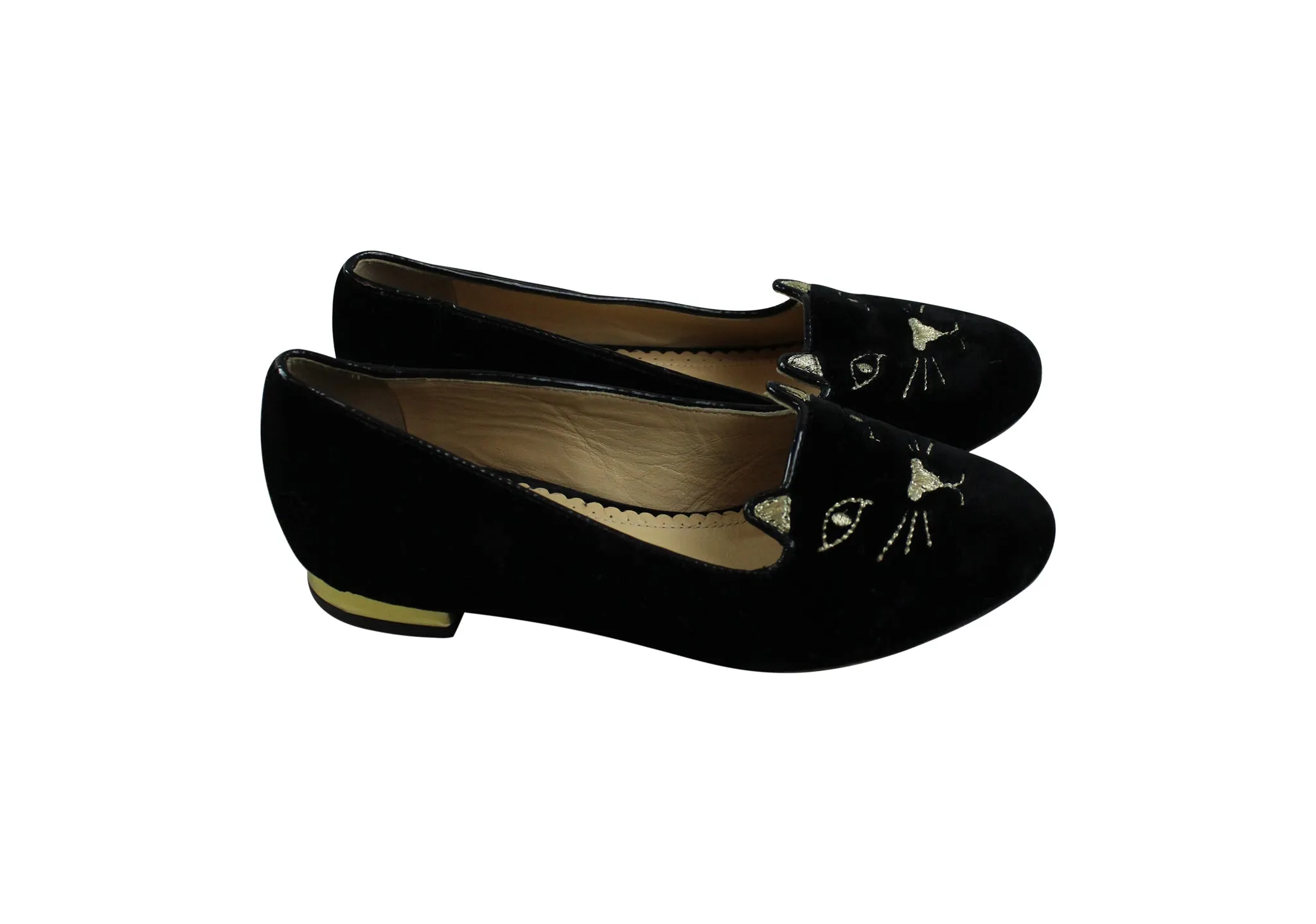 Charlotte Olympia,  Girls Ballet  Flats, Size 30