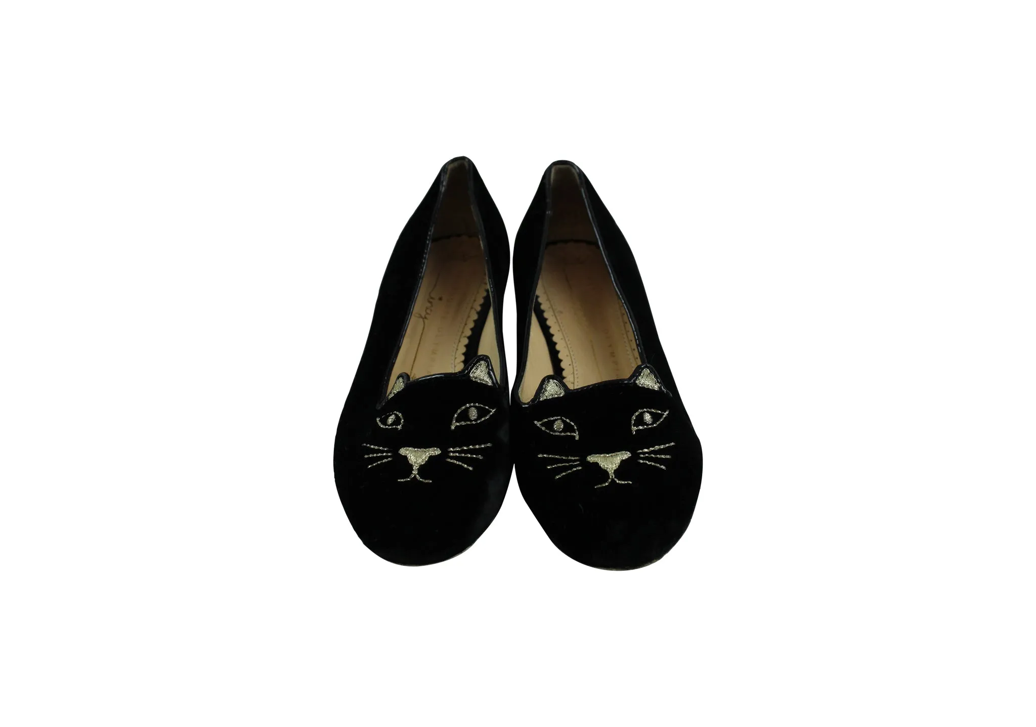 Charlotte Olympia,  Girls Ballet  Flats, Size 30