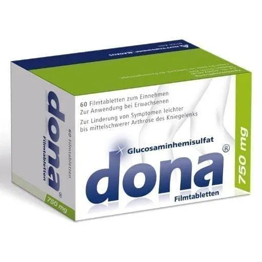 DONA 750 mg osteoarthritis in knee, glucosamine