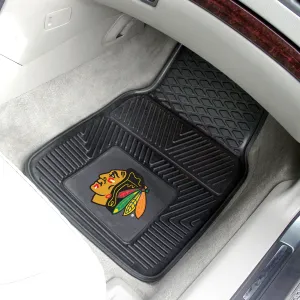 Fanmats Chicago Blackhawks Heavy Duty Car Mat Set - 2 Pieces