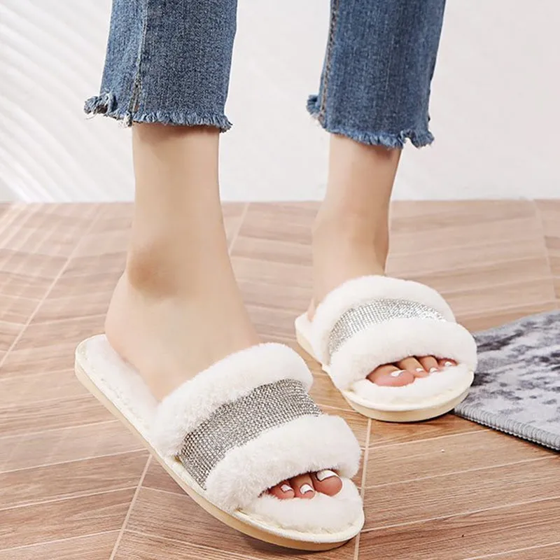 Fashion Style Plush Slippers for Women