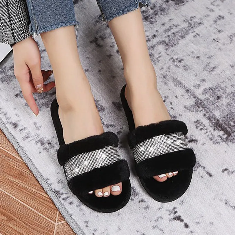 Fashion Style Plush Slippers for Women