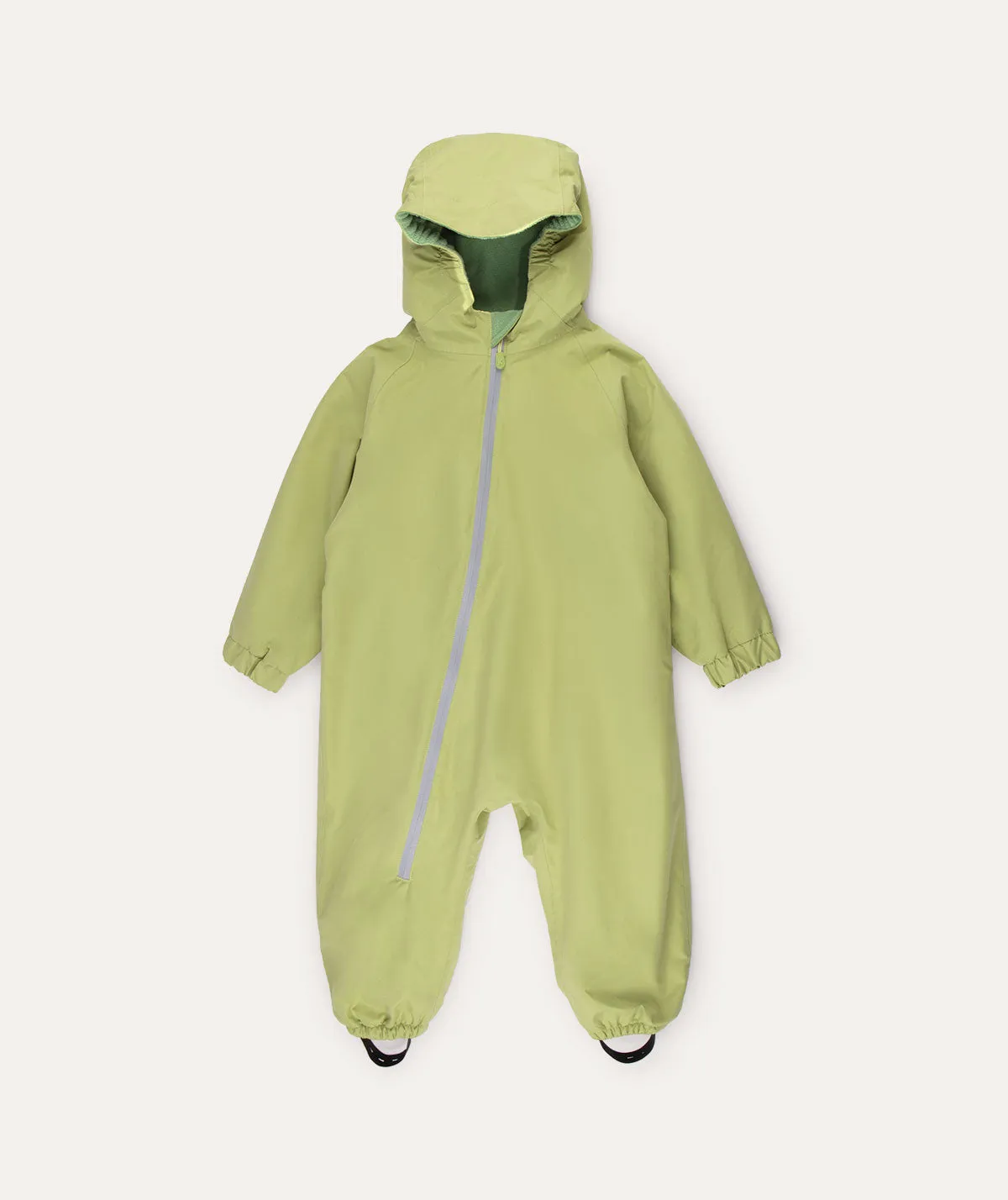 Fleece Lined Puddle Suit - Green  Tarragon