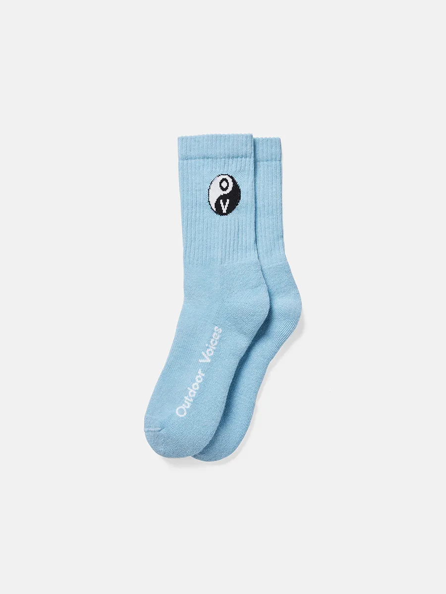 Graphic Crew Sock