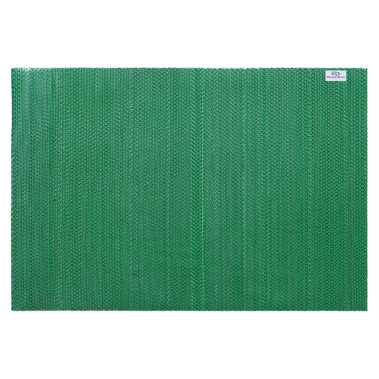 Heart Home Rubber Waterproof Anti-Skid Swimming Pool Mat|Shower Mat|Rainmat for Entrance Area,Bathroom,2 x 20 Feet (Green)