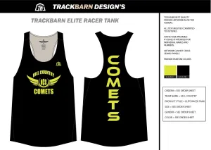 Hill-Country-Comets Youth Track Singlet ***UNIFORM