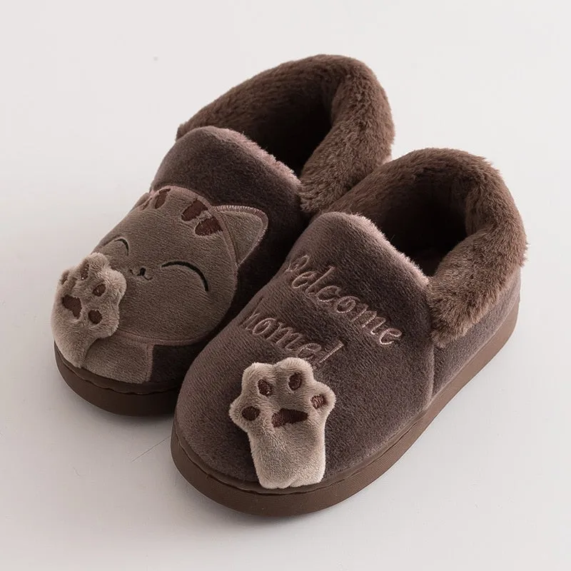 Kitten Slippers for Children