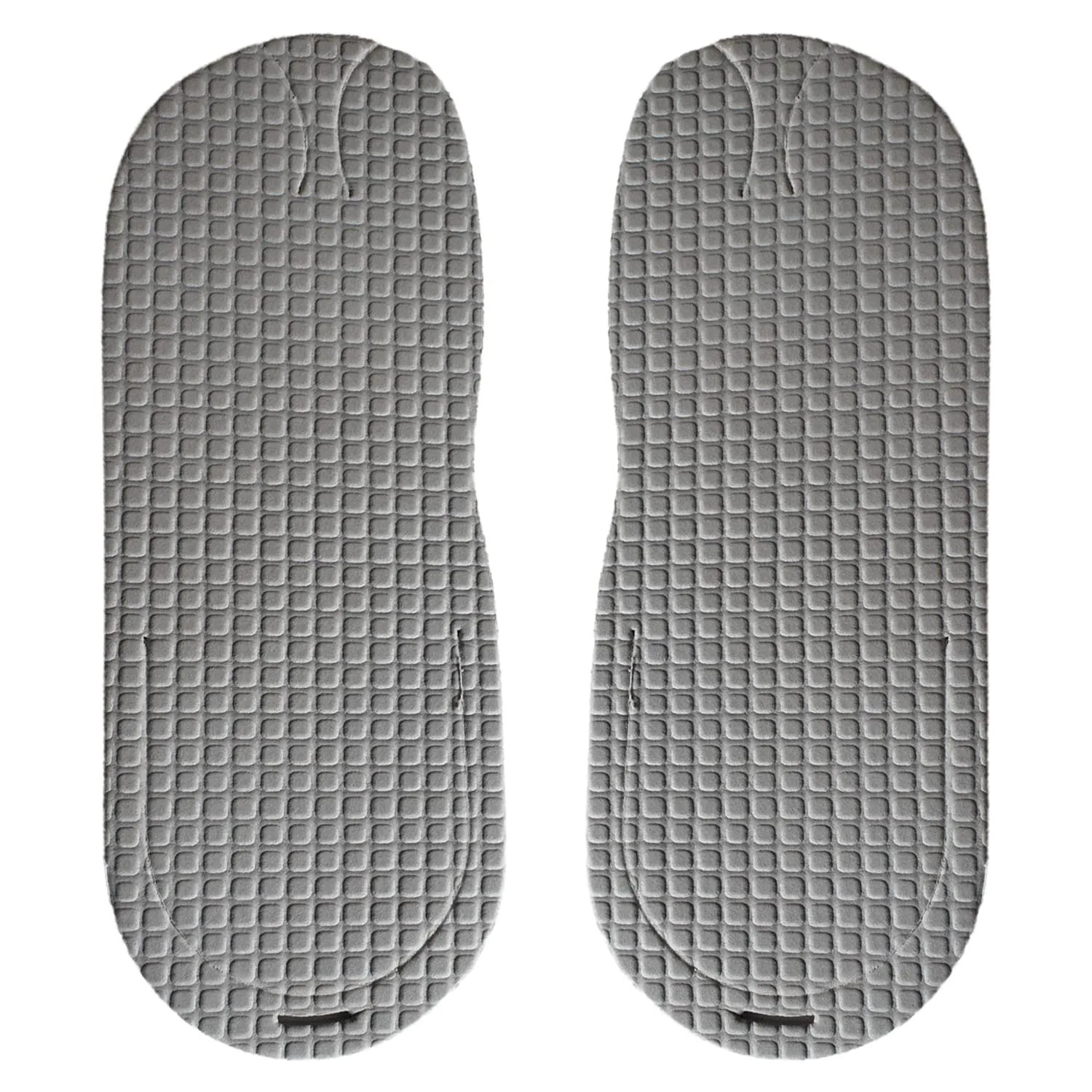 Kuber Industries Rubber Bathroom Slipper For Men & Women 1 Pair (Grey) 54KM4200