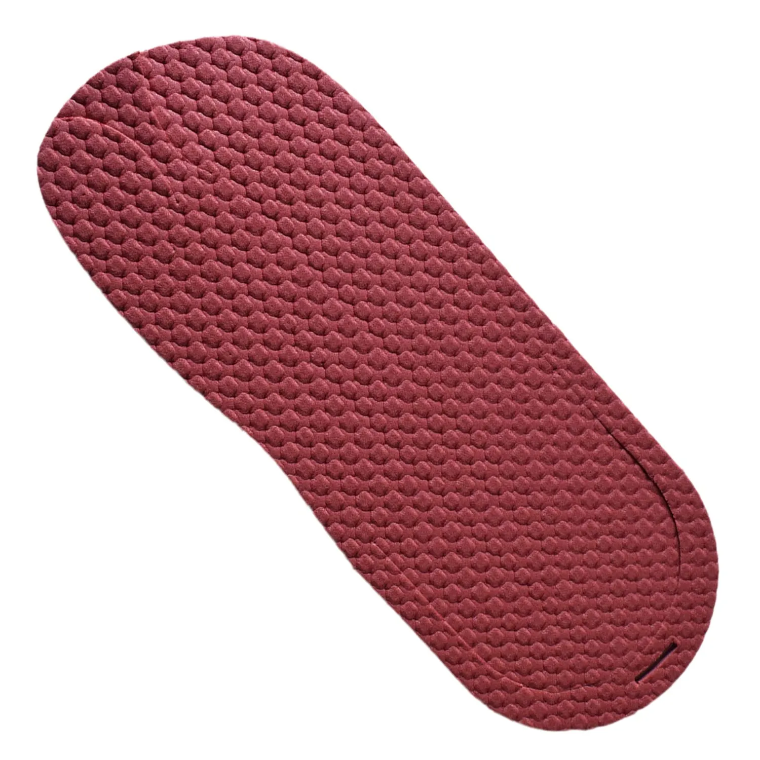 Kuber Industries Rubber Bathroom Slipper For Men & Women 1 Pair (Red) 54KM4208