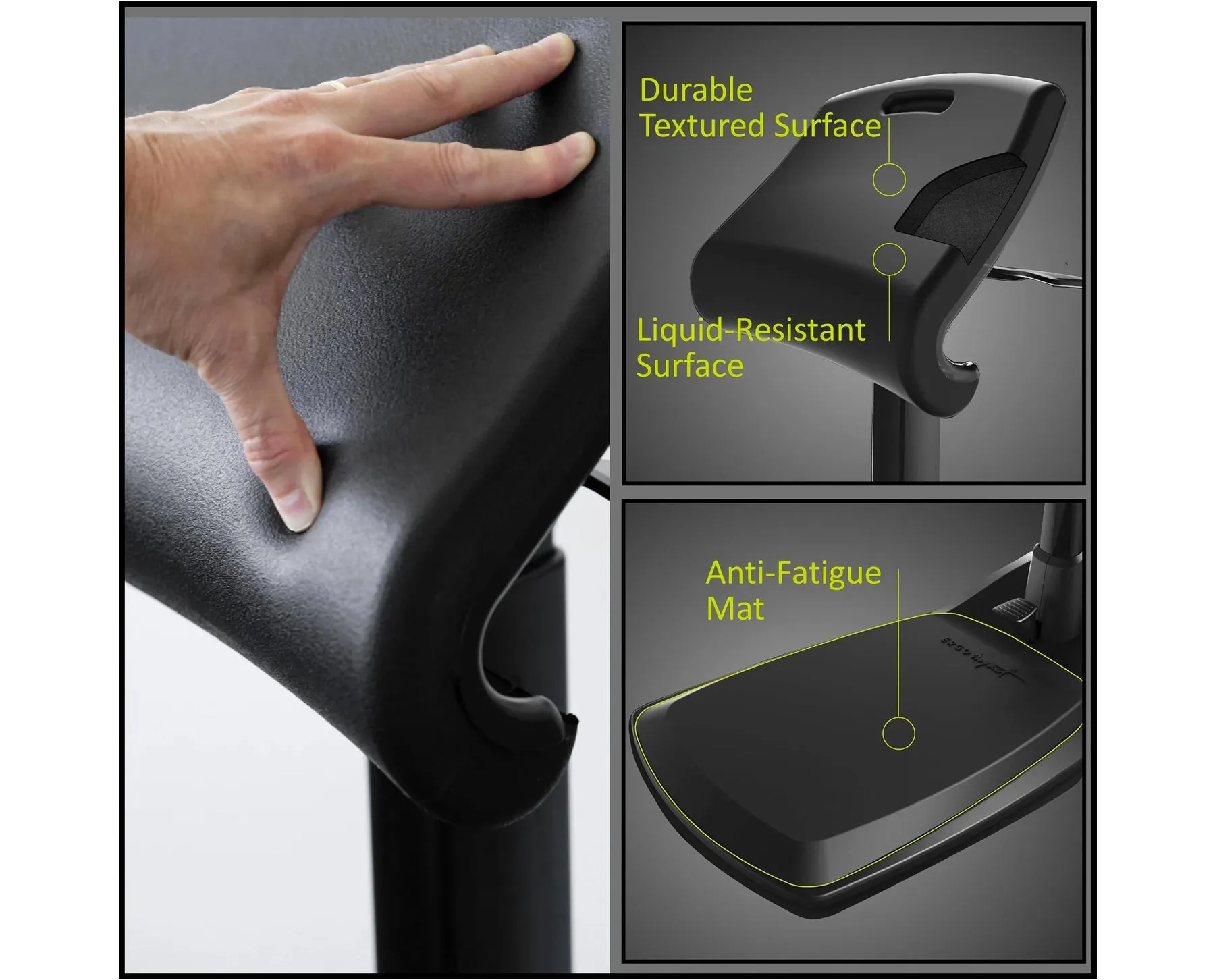 LeanRite Elite - Ergonomic Standing Chair Designed for Preventing Back Pain