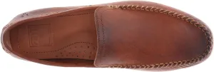 Lewis Venetian Frye Loafers in Cognac Oiled Vintage