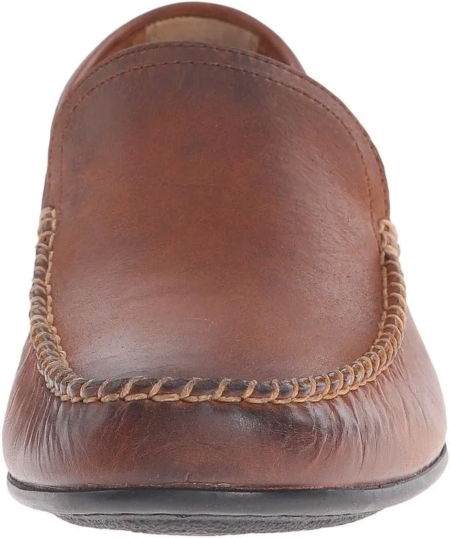 Lewis Venetian Frye Loafers in Cognac Oiled Vintage