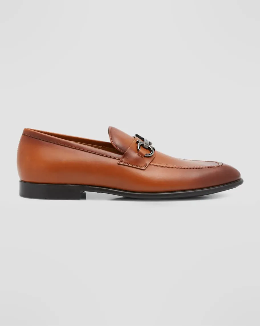 Men's loafers Foster Gancini Bit Ferragamo