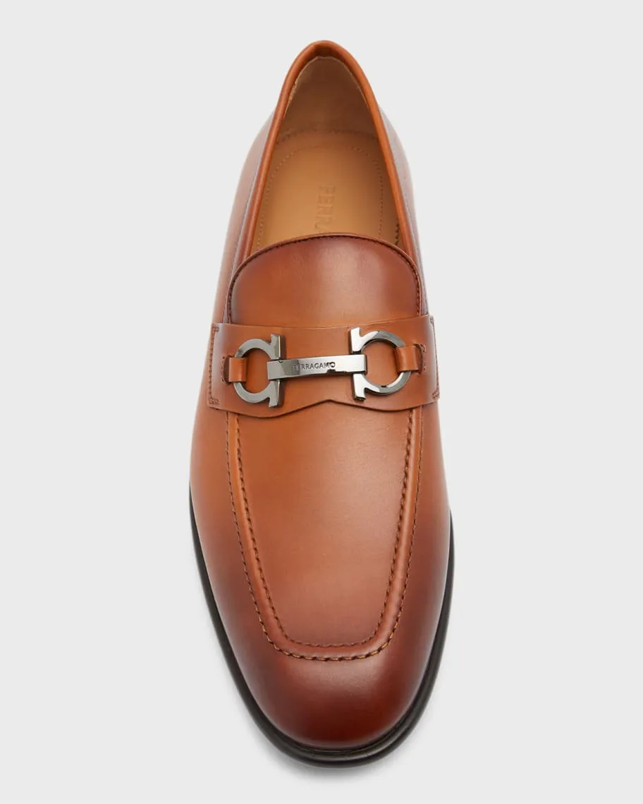 Men's loafers Foster Gancini Bit Ferragamo