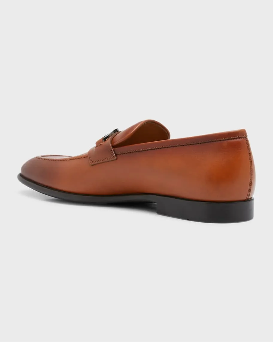 Men's loafers Foster Gancini Bit Ferragamo