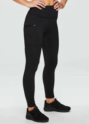 Mogul Zip Pocket Fleece Lined Legging