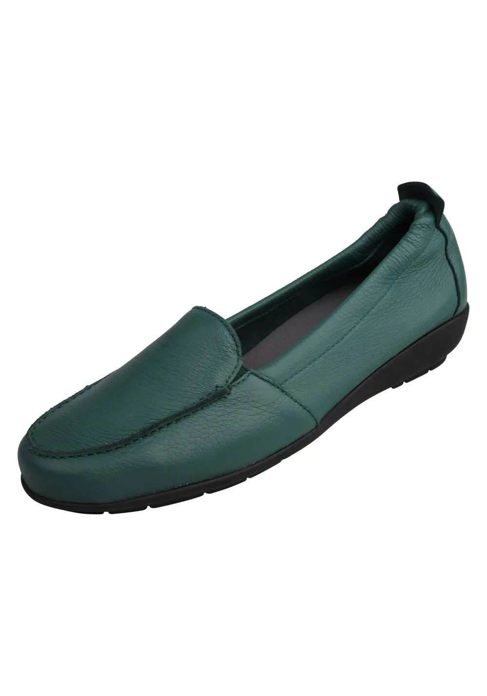 Natural Feet Marie moccasins, green