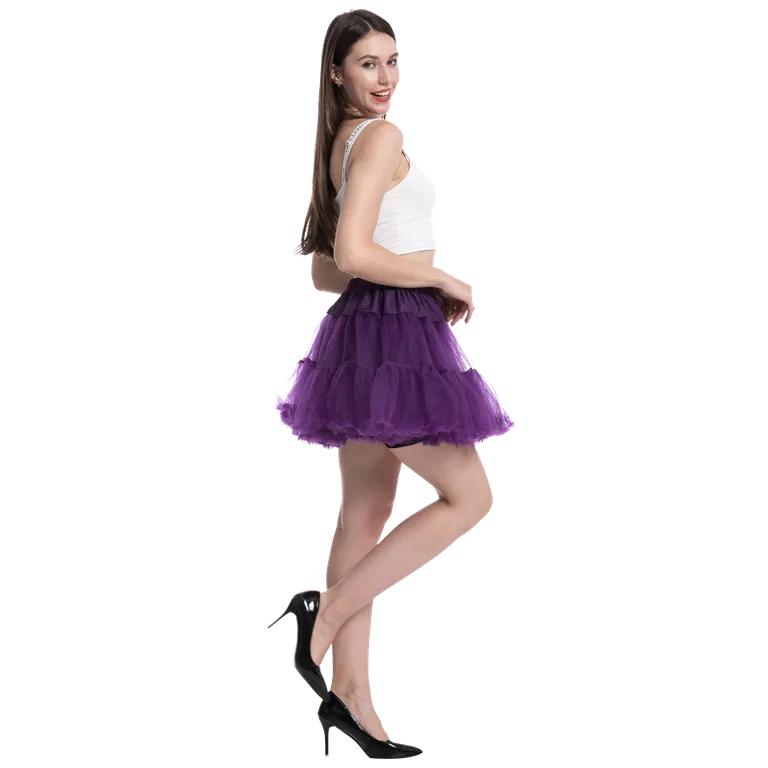 Petticoat Tutu Costume (Purple)