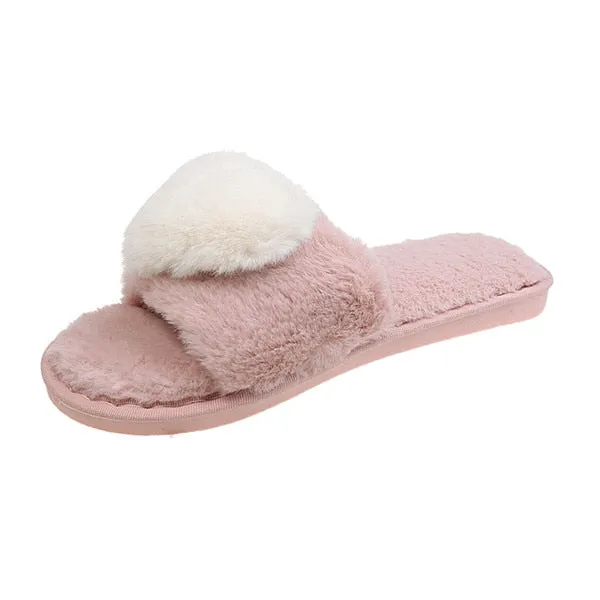 Puffy Heart Womens Slippers