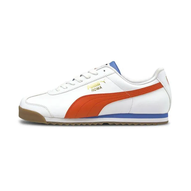 Puma ROMA BASIC Men’s -WHITE-GRENADINE GUM