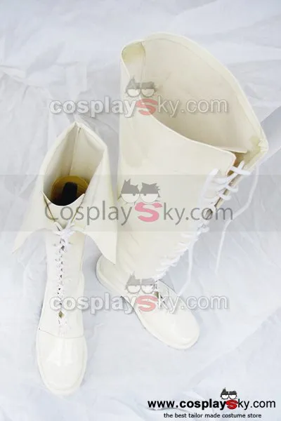 Shinning Wind Caris Philiath Cosplay Boots White