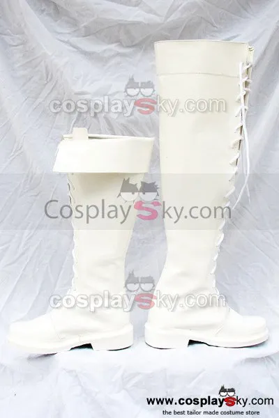 Shinning Wind Caris Philiath Cosplay Boots White