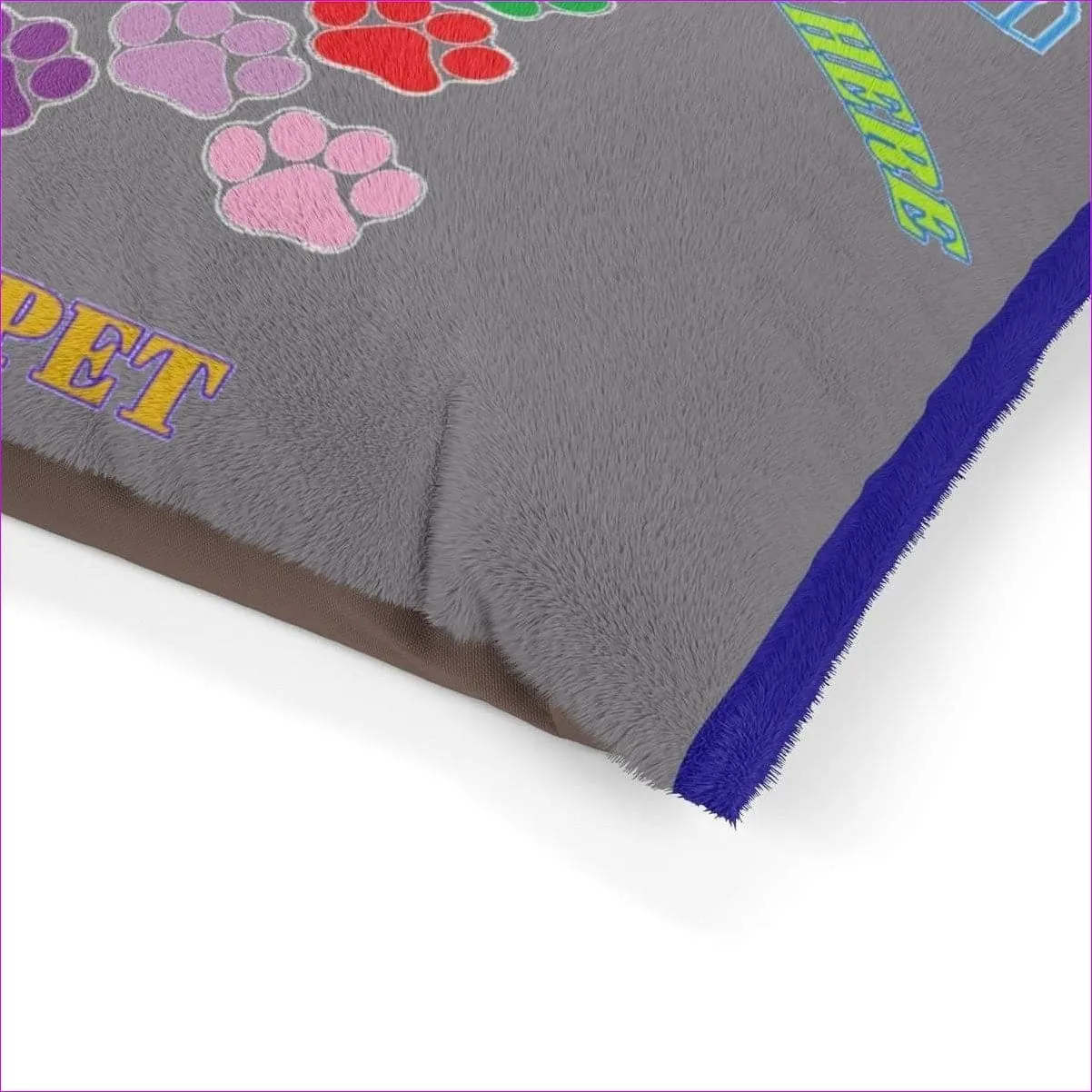 Spoiled Pets: Fleece Pet Bed-Dog Bed