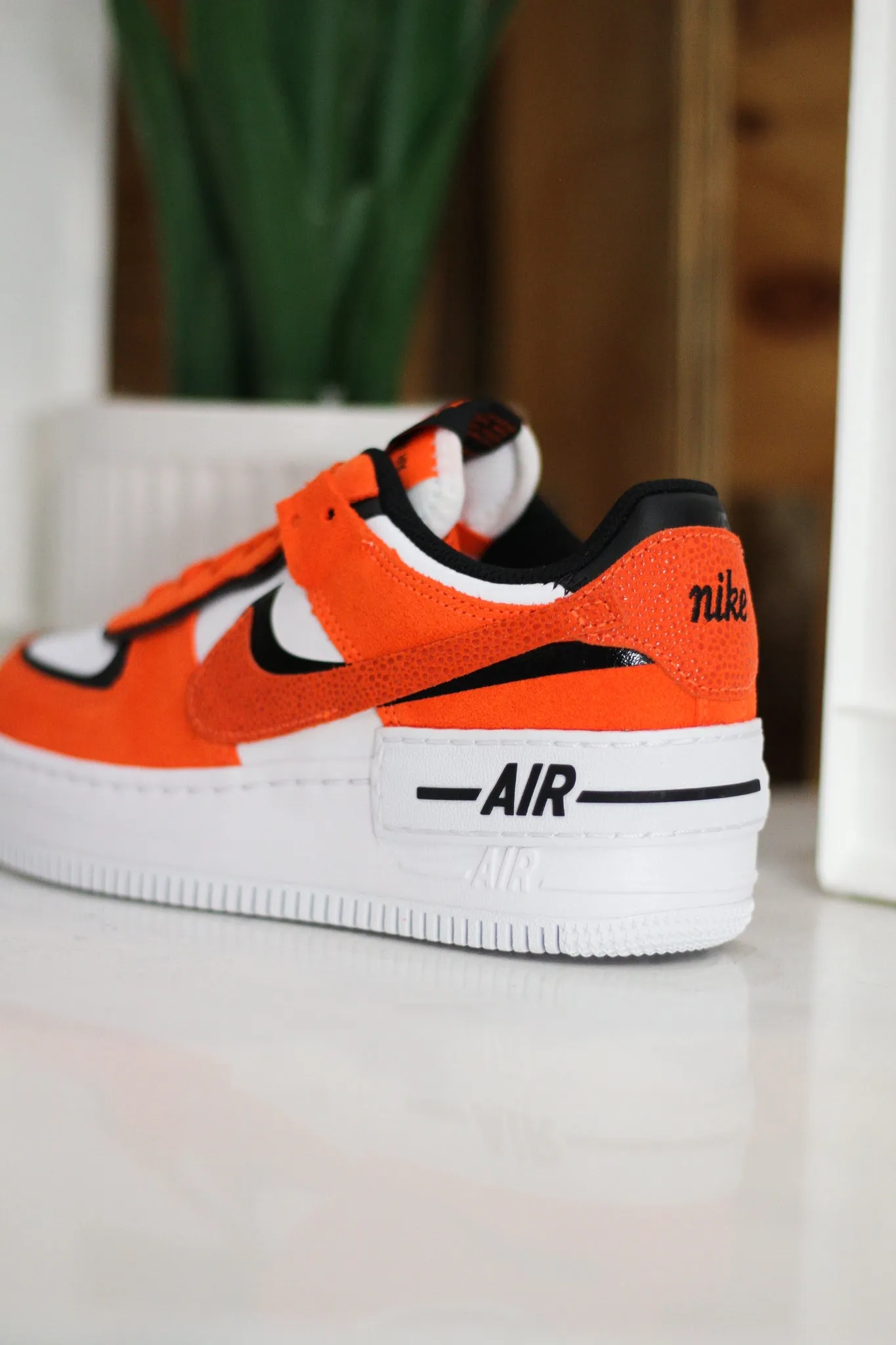 W NIKE AIR FORCE 1 SHADOW "RUSH ORANGE"