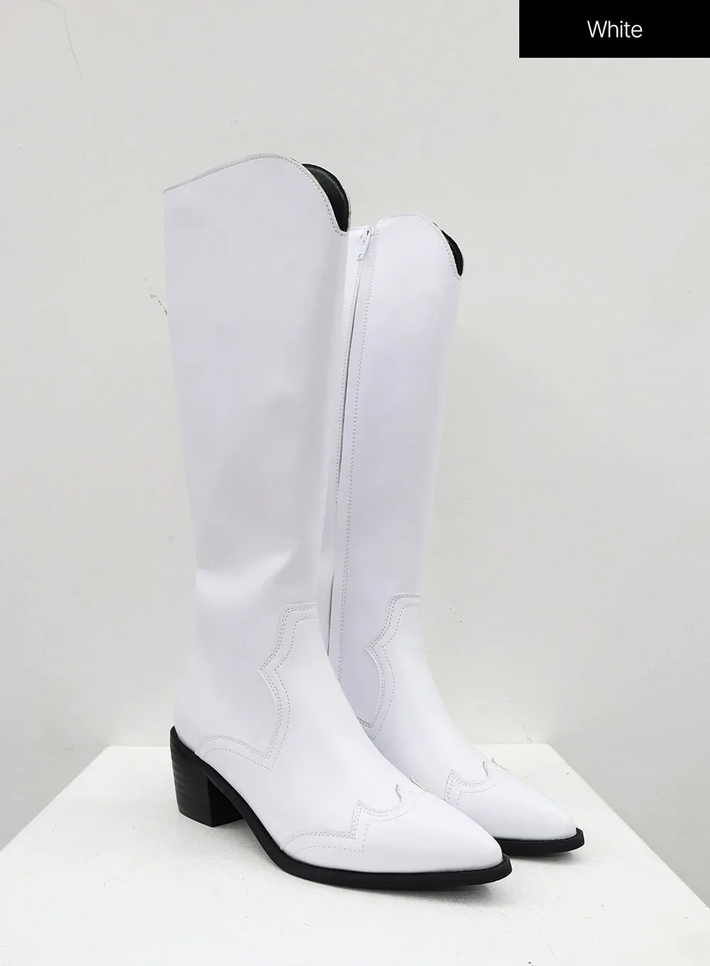 Western Knee High Boots BJ331